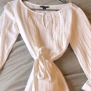 Tommy Hilfiger White linen blouse